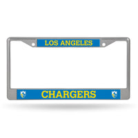Wholesale Los Angeles Chargers "Retro Logo" Chrome Frame