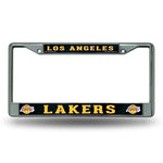 Wholesale Los Angeles Lakers Chrome Frames W/Black Insert