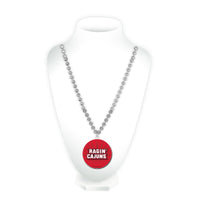 Wholesale Louisiana Lafayette Ragin Cajuns Sport Beads With Medallion (Printed)