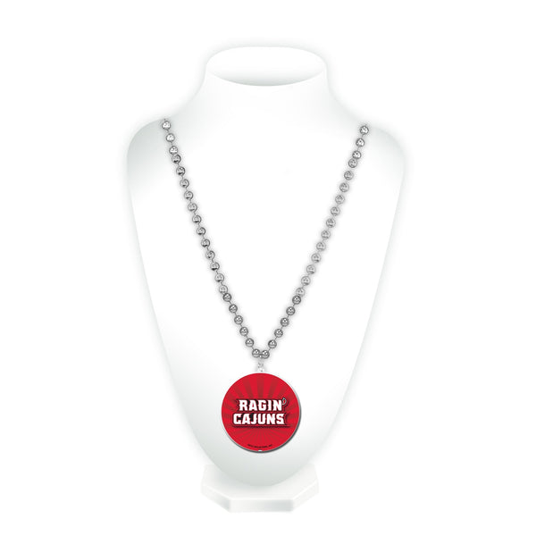 Wholesale Louisiana Lafayette Ragin Cajuns Sport Beads With Medallion (Printed)