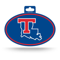 Wholesale Louisiana Tech Full Color Oval Sticker