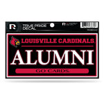 Wholesale Louisville 3" X 6" True Pride Decal - Alumni (Alternate)