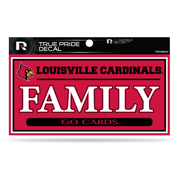 Wholesale Louisville 3" X 6" True Pride Decal - Family