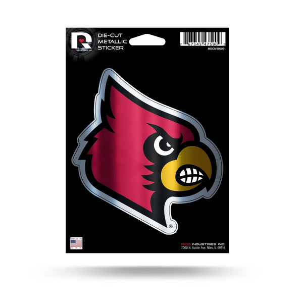 Wholesale Louisville Die Cut Metallic Sticker