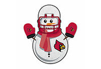 Wholesale Louisville Snowman Shape Cut Pennant