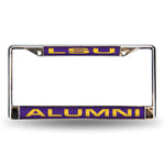 Wholesale LSU Alumni Laser Chrome Frame