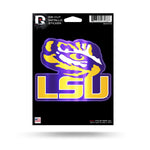 Wholesale LSU Die Cut Metallic Sticker