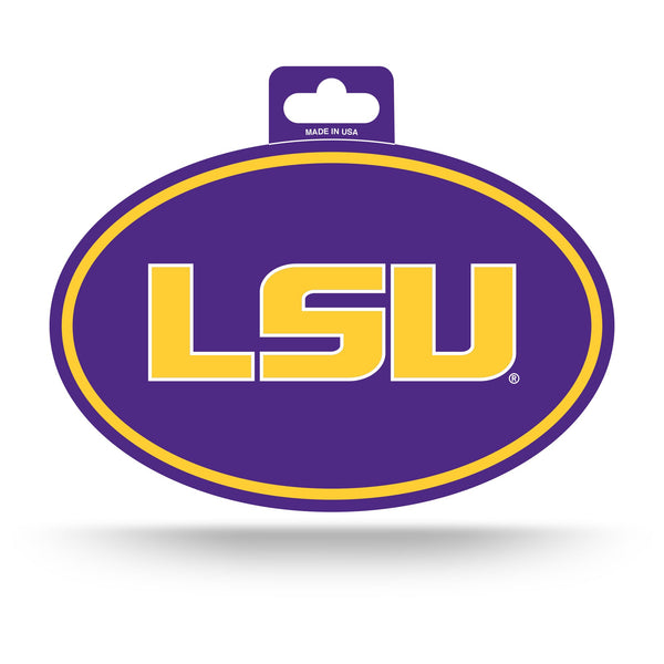 Wholesale LSU Full Color Oval Sticker