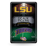 Wholesale Lsu Louisiana State University 11X17 Large Embossed Metal Wall Sign