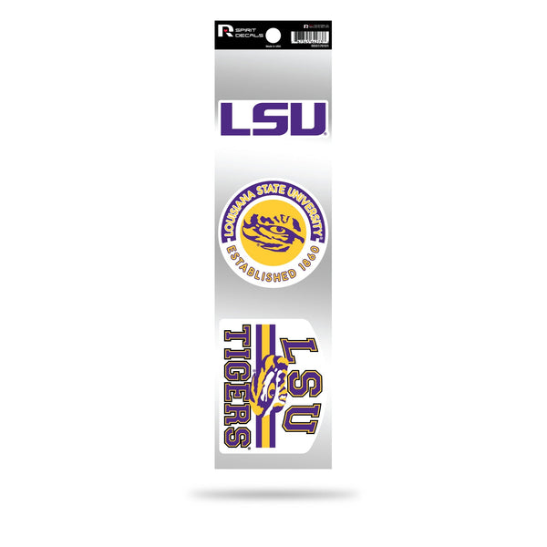 Wholesale LSU Louisiana State University 3-Piece Retro Spirit Decals