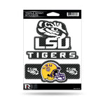 Wholesale Lsu Louisiana State University - Carbon Fiber Design - Triple Spirit Stickers