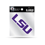 Wholesale Lsu Louisiana State University Clear Backer Decal W/ Primary Logo (4"X4")