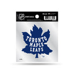 Wholesale Maple Leafs Clear Backer Decal W/ Retro Logo (4"X4")