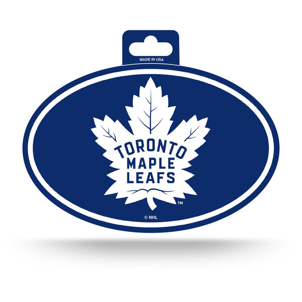 Wholesale Maple Leafs Full Color Oval Sticker