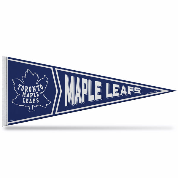 Wholesale Maple Leafs Retro Design Soft Felt Carded Pennant (12" X 30")