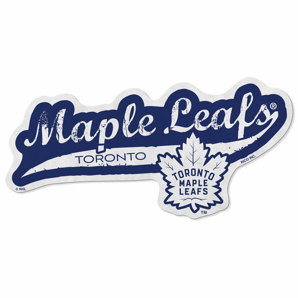 Wholesale Maple Leafs Shape Cut Logo With Header Card - Distressed Design