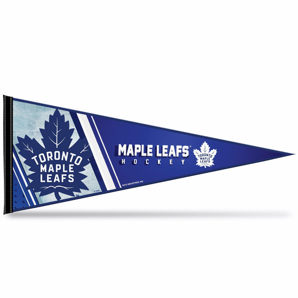 Wholesale Maple Leafs Soft Felt 12" X 30" Pennant With Header Card