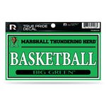 Wholesale Marshall 3" X 6" True Pride Decal - Basketball