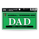 Wholesale Marshall 3" X 6" True Pride Decal - Dad