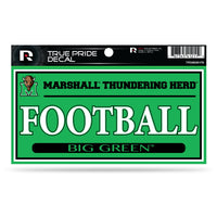 Wholesale Marshall 3" X 6" True Pride Decal - Football
