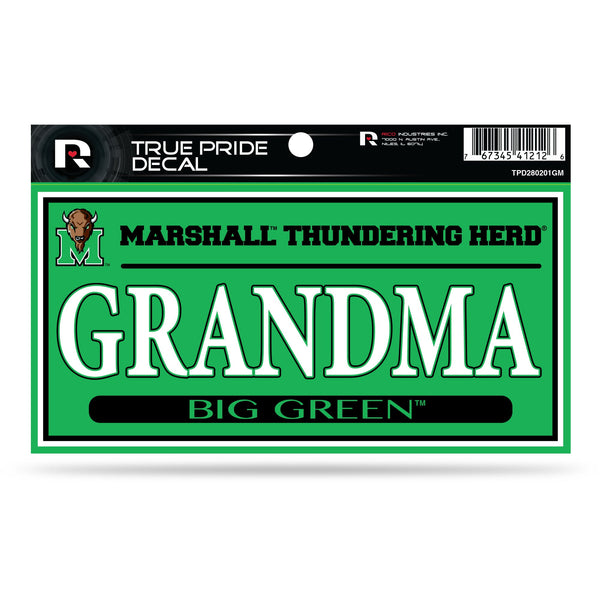 Wholesale Marshall 3" X 6" True Pride Decal - Grandma