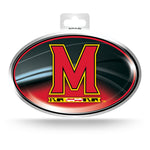 Wholesale Maryland University Metallic Oval Sticker