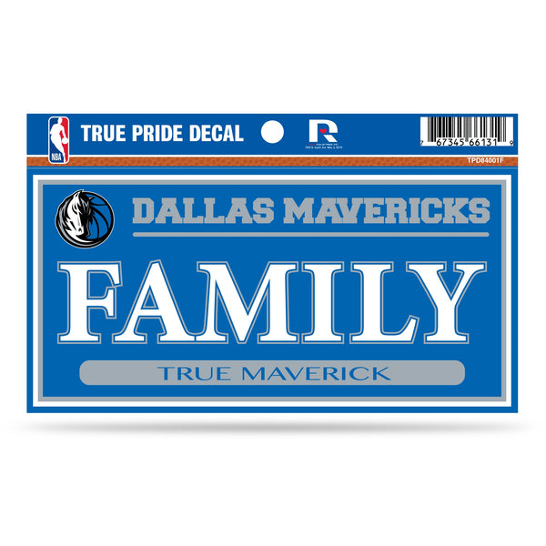 Wholesale Mavericks 3" X 6" True Pride Decal - Family