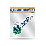 Wholesale Mavericks Clear Backer Decal W/ Retro Logo (4"X4")