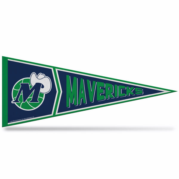 Wholesale Mavericks Retro Design Soft Felt Carded Pennant (12" X 30")