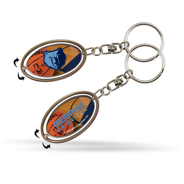 Wholesale Memphis Grizzlies Spinner Keychain