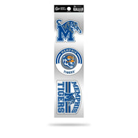 Wholesale Memphis Tigers 3-Piece Retro Spirit Decals