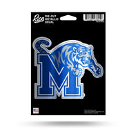 Wholesale Memphis Tigers Die Cut Metallic Sticker