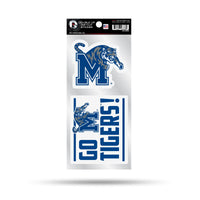 Wholesale Memphis Tigers Double Up Die Cut Sticker