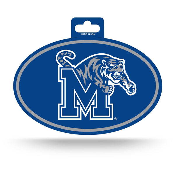 Wholesale Memphis Tigers Full Color Oval Sticker