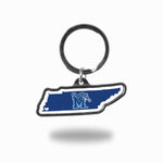 Wholesale Memphis Tigers - Tennessee State Shaped Keychain