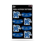 Wholesale Memphis Tigers Vertical Tattoo (3"X5")