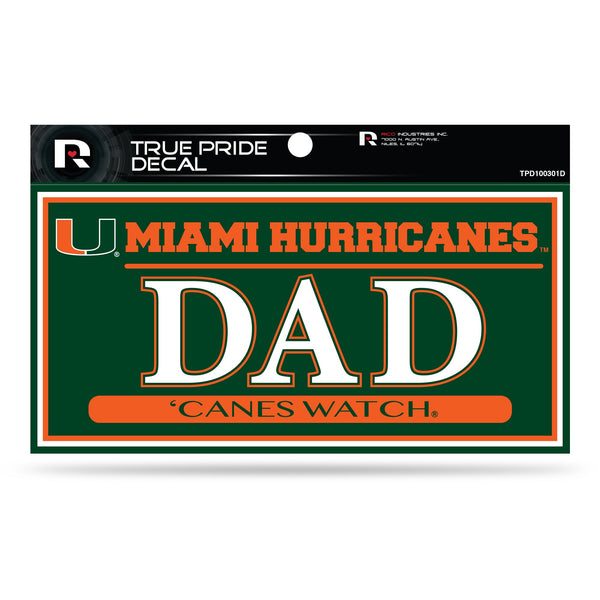 Wholesale Miami 3" X 6" True Pride Decal - Dad