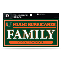 Wholesale Miami 3" X 6" True Pride Decal - Family