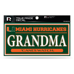 Wholesale Miami 3" X 6" True Pride Decal - Grandma