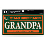 Wholesale Miami 3" X 6" True Pride Decal - Grandpa