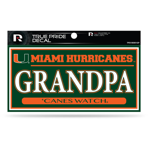 Wholesale Miami 3" X 6" True Pride Decal - Grandpa