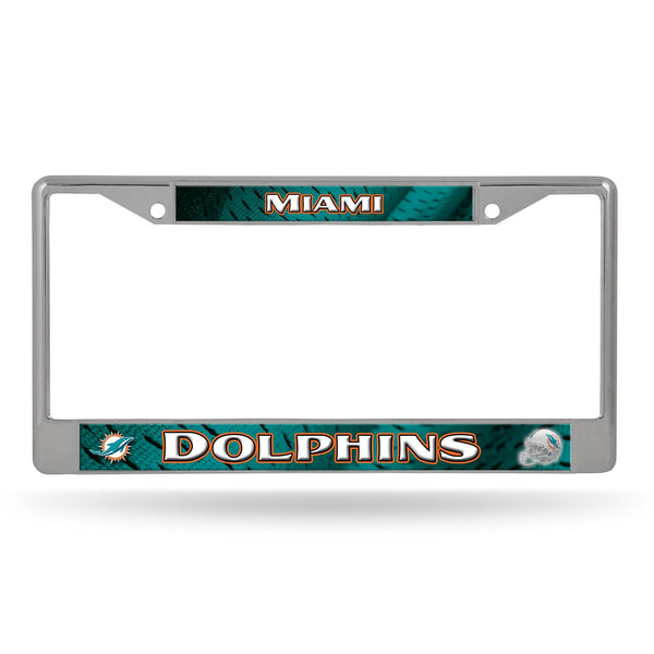 Wholesale Miami Dolphins Chrome Frame