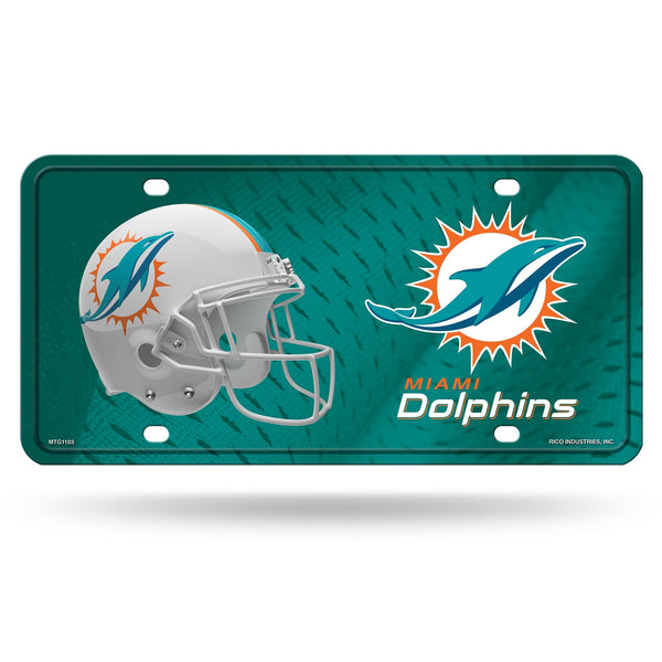 Wholesale Miami Dolphins Primary Logo Metal Tag