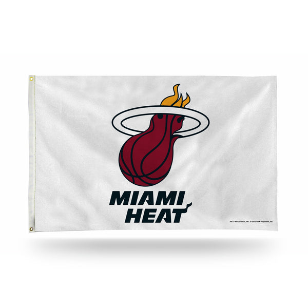 Wholesale Miami Heat White Banner Flag