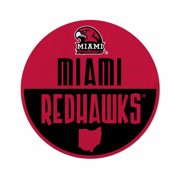 Wholesale Miami Of Ohio Shape Cut Logo With Header Card - Classic Design