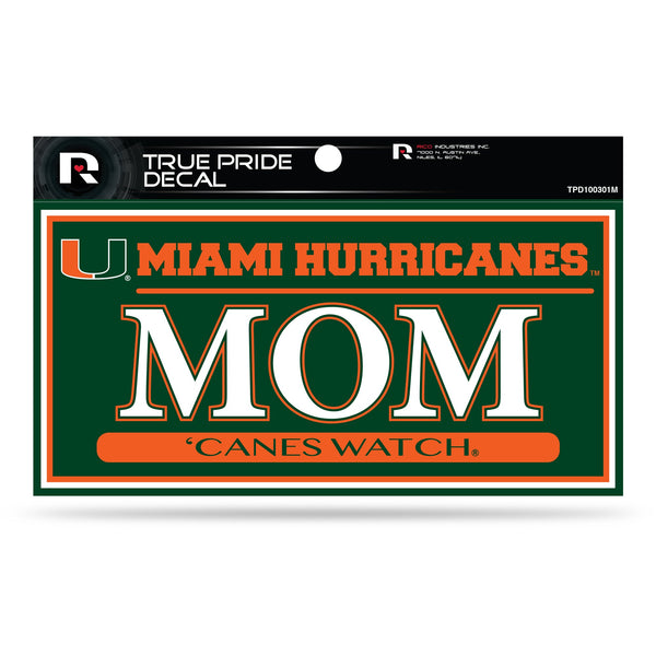 Wholesale Miami University 3" X 6" True Pride Decal - Mom