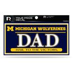 Wholesale Michigan 3" X 6" True Pride Decal - Dad
