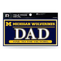 Wholesale Michigan 3" X 6" True Pride Decal - Dad