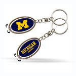 Wholesale Michigan Alumni Spinner Keychain