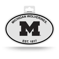 Wholesale Michigan Black And White Oval Sticker